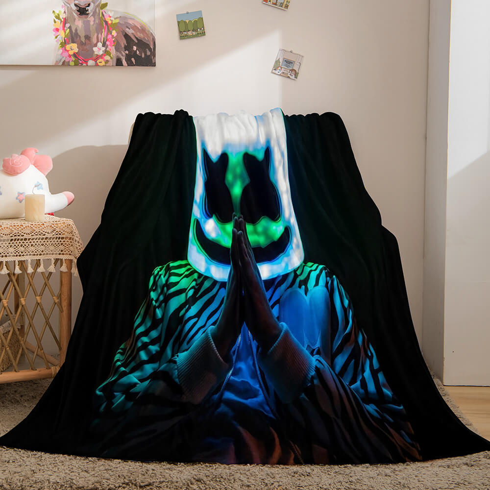2026 NEW Super Star Flannel Fleece Throw Cosplay Blanket