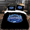 Tampa Bay Lightning Hockey Duvet Cover Quilt Case Pillowcase Bedding Set Without Filler