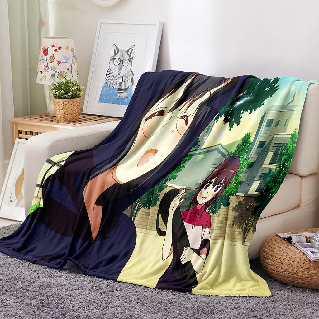 2026 NEW The Demon Girl Next Door Blanket Flannel Fleece Blanket Throw Blanket
