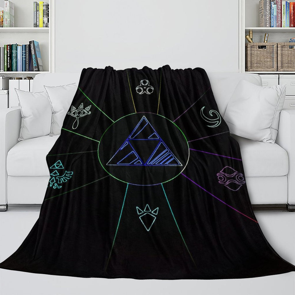 2026 NEW The Legend of Zelda Tears of the Kingdom Blanket Flannel Fleece Throw Room Decoration