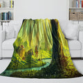 2026 NEW The Legend of Zelda Blanket Flannel Fleece Throw Room Decoration