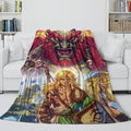 2026 NEW The Legend of Zelda Tears of the Kingdom Blanket Flannel Fleece Throw Room Decoration