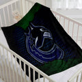Vancouver Canucks Hockey Team Flannel Fleece Throw Blanket