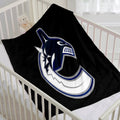 Vancouver Canucks Hockey Team Flannel Fleece Throw Blanket
