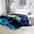 Vancouver Canucks Hockey Team Flannel Fleece Throw Blanket