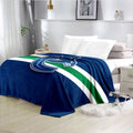 Vancouver Canucks Hockey Team Flannel Fleece Throw Blanket