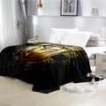 Vegas Golden Knights Hockey Team Flannel Fleece Throw Blanket