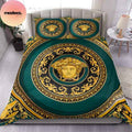 Versace Medusa Logo Luxury Comforter Bedding Set