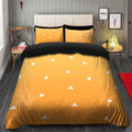Demon Slayer Zenitsu Thunder Pillar Bedding Set with Duvet Cover and