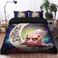 Attack on Titan Galaxy Duvet Cover Set with 2 Pillowcases