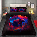 Bear Mountain Duvet Cover Bedding Set with 2 Pillowcases