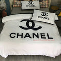 Designer bedding sheet set white Bed011#