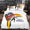 Connor Mcdavid Ice Hockey Player Duvet Cover Quilt Case Pillowcases