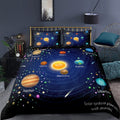Galaxy Duvet Cover Set with 2 Pillowcases – Bedding Set