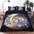Ghibli Galaxy Bedding Set Duvet Cover with 2 Pillowcases – Love You