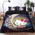 Hello Kitty Galaxy Duvet Cover Bedding Set with 2 Pillowcases