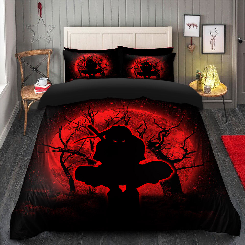Itachi Anbu Bedding Set with Duvet Cover and 2 Pillowcases Moonlight