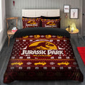 Jurassic Park T-Rex Bedding Set with Duvet Cover & 2 Pillowcases