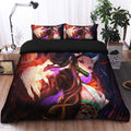 Kamado Nezuko Demon Slayer Duvet Cover Bedding Set with 2 Pillowcases