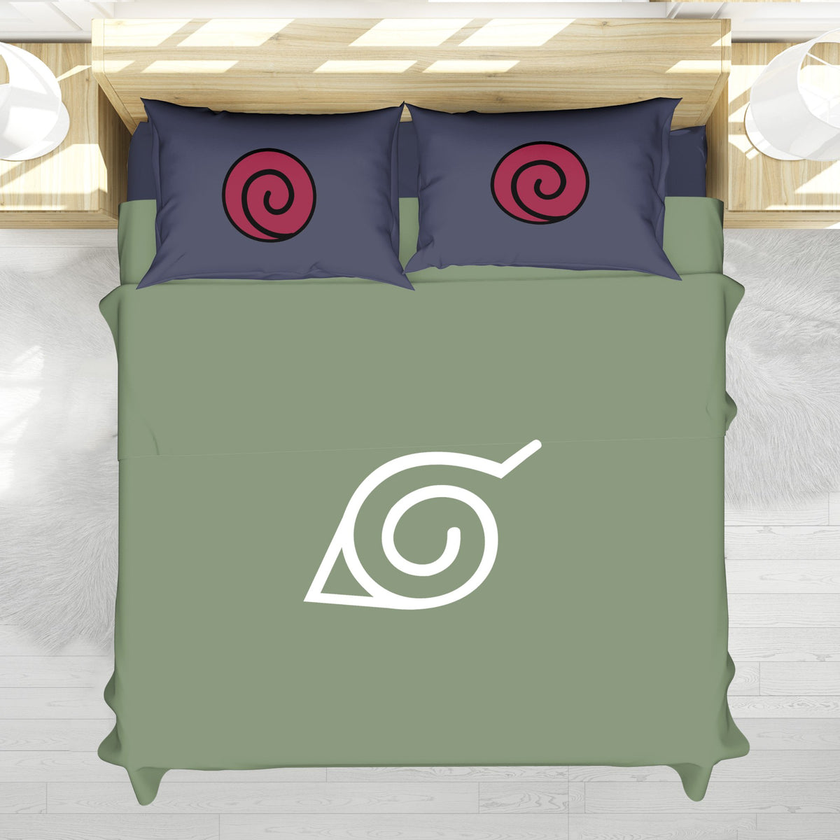 Konoha Jonin Shippuden Naruto Bedding Set