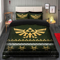 Zelda Christmas Bedding Set, Duvet Cover and 2 Pillowcases