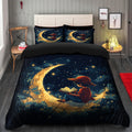 Luffy One Piece Crescent Moon Bedding Set Duvet Cover & Pillowcases