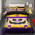 Wario Mario Bedding Set Duvet Cover with 2 Pillowcases