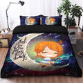 One Piece Nami Galaxy Bedding Set with Duvet Cover & 2 Pillowcases