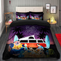Lilo Stitch Night Camping Bedding Set with Duvet Cover & 2 Pillowcases