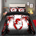 Pikachu Bedding Set Japan Style Duvet Cover with 2 Pillowcases