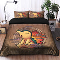 Pokemon Duvet Cover Set with 2 Pillowcases Bedding Set