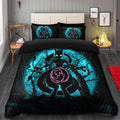 Mewtwo and Mew Pokemon Moonlight Bedding Set Duvet Cover & Pillowcases