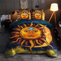 Sun and Moon Duvet Cover Set with 2 Pillowcases Bedding Set