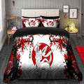 Sylveo Pokemon Bedding Set Duvet Cover with 2 Pillowcases, Japan Style