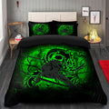 Zoro One Piece Bedding Set with Moonlight Duvet Cover & 2 Pillowcases